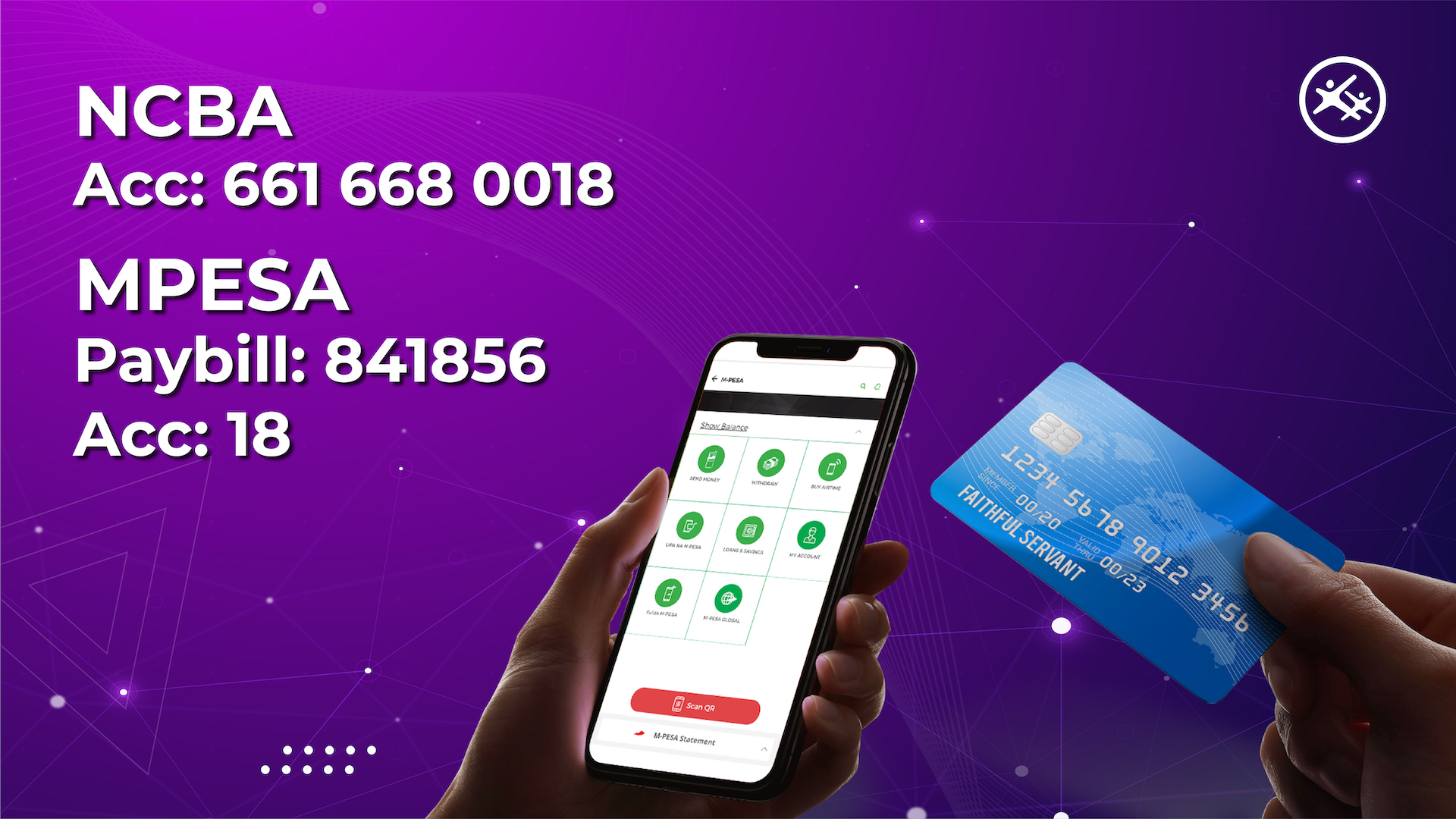 Give options at Crossroads Fellowship Ministries church in Nyali Mombasa Kenya